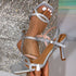 'Genevra' Rhinestone Strap Stiletto Heels - Celes Fashion